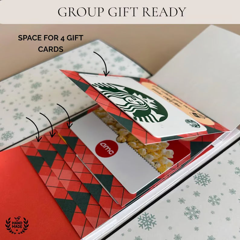 šFlash Saleā” 50K+ SOLD! Almost Gone-š
Handmade Christmas Gift Card Booklet