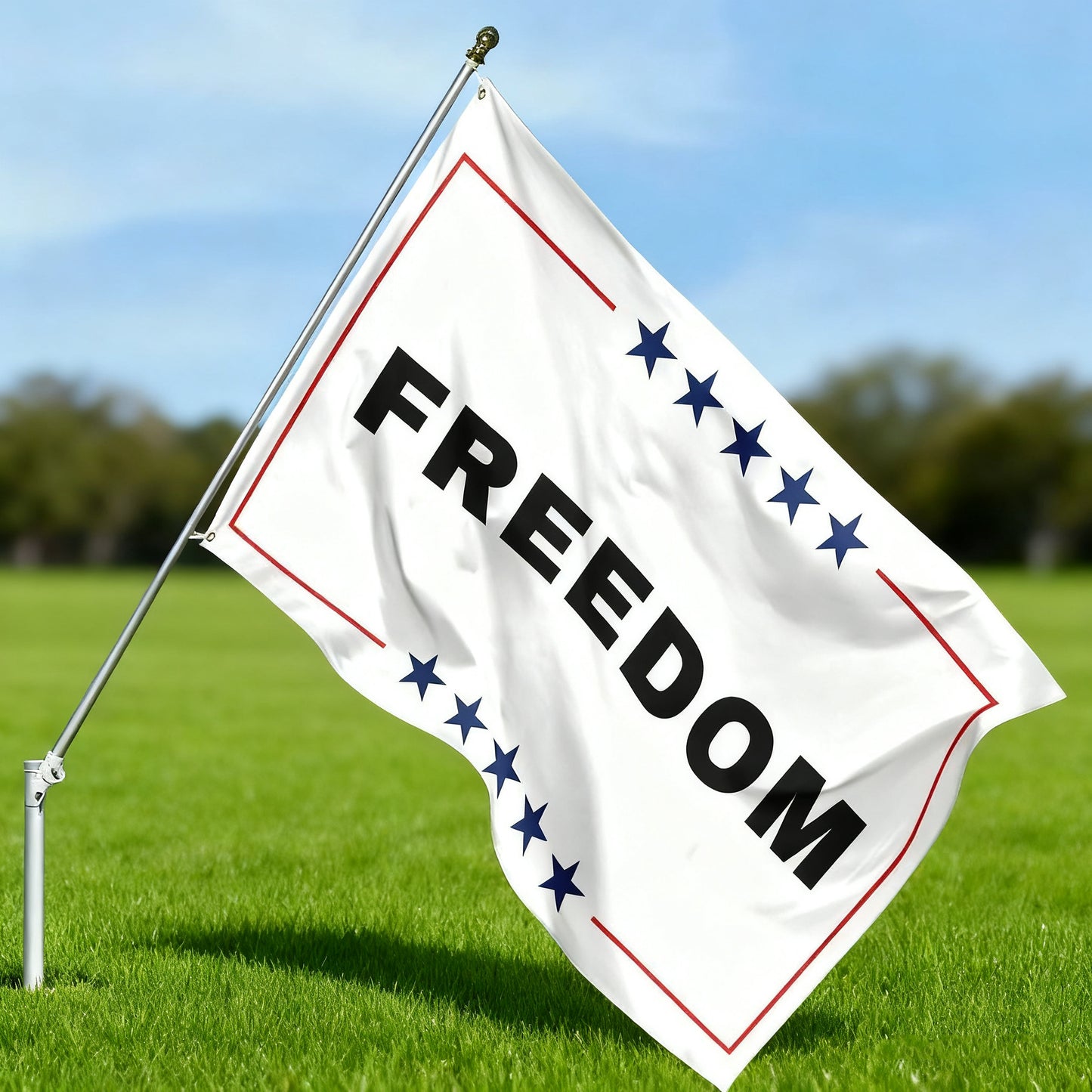 Freedom Flag Tribute to a Great Man