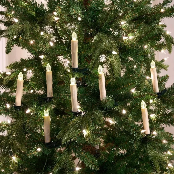 ✨Flash Sale🎄Set of 10 Clip-On Ivory Candles