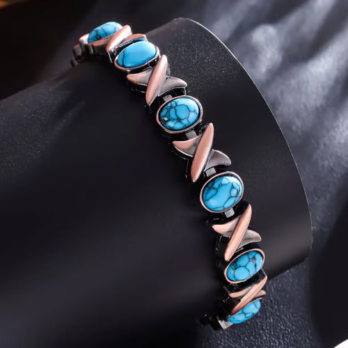 đ„Magnetic Copper Bracelet â Pure Solid Copper with 3800 Gauss Powerful Magnets