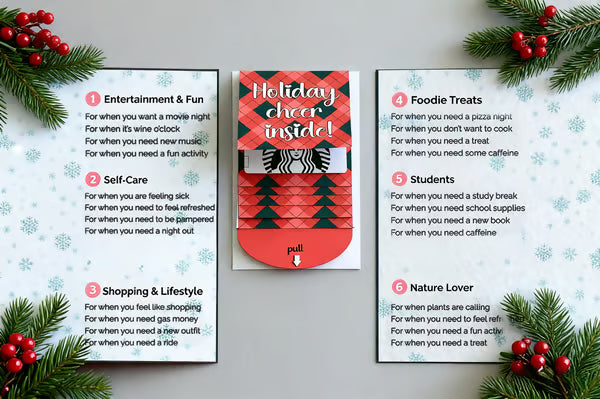 šFlash Saleā” 50K+ SOLD! Almost Gone-š
Handmade Christmas Gift Card Booklet