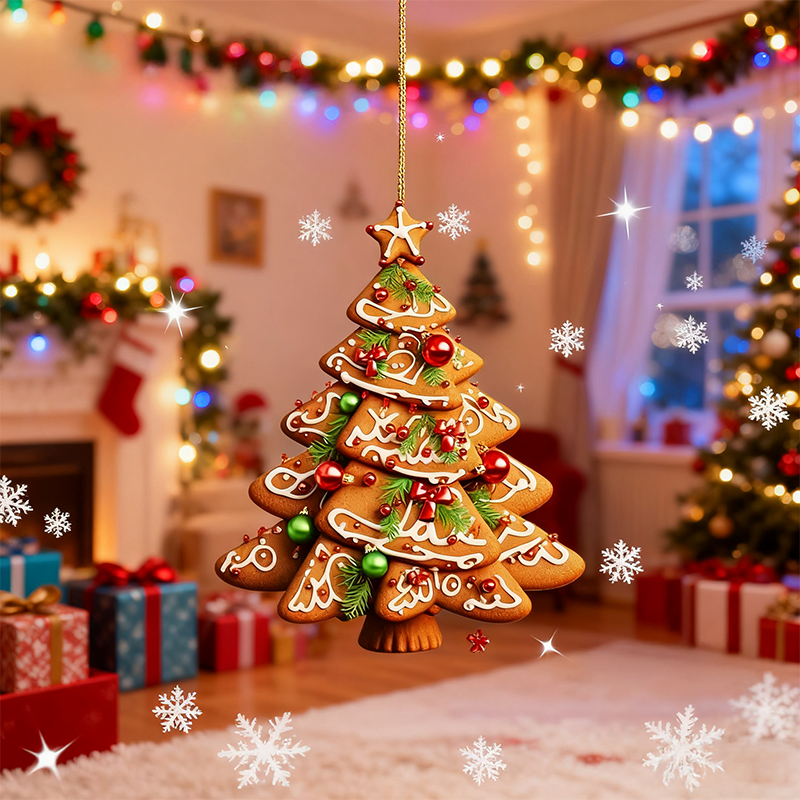 Rockin' Around The Guitar Christmas Tree Ornament