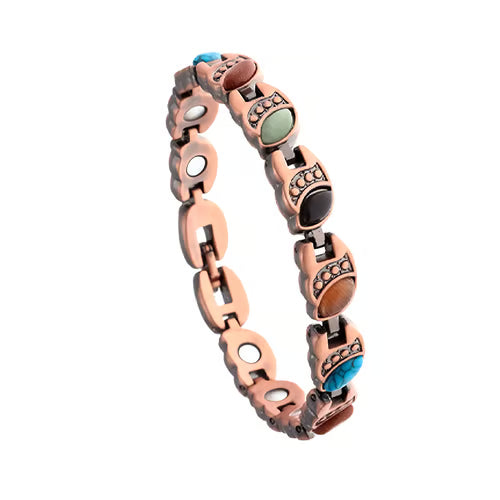 đ„Magnetic Copper Bracelet â Pure Solid Copper with 3800 Gauss Powerful Magnets