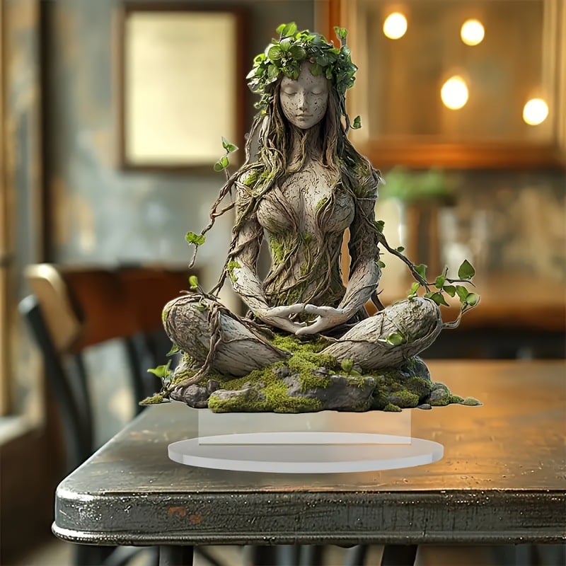 Bohemian goddess statue desktop decoration ornaments art style