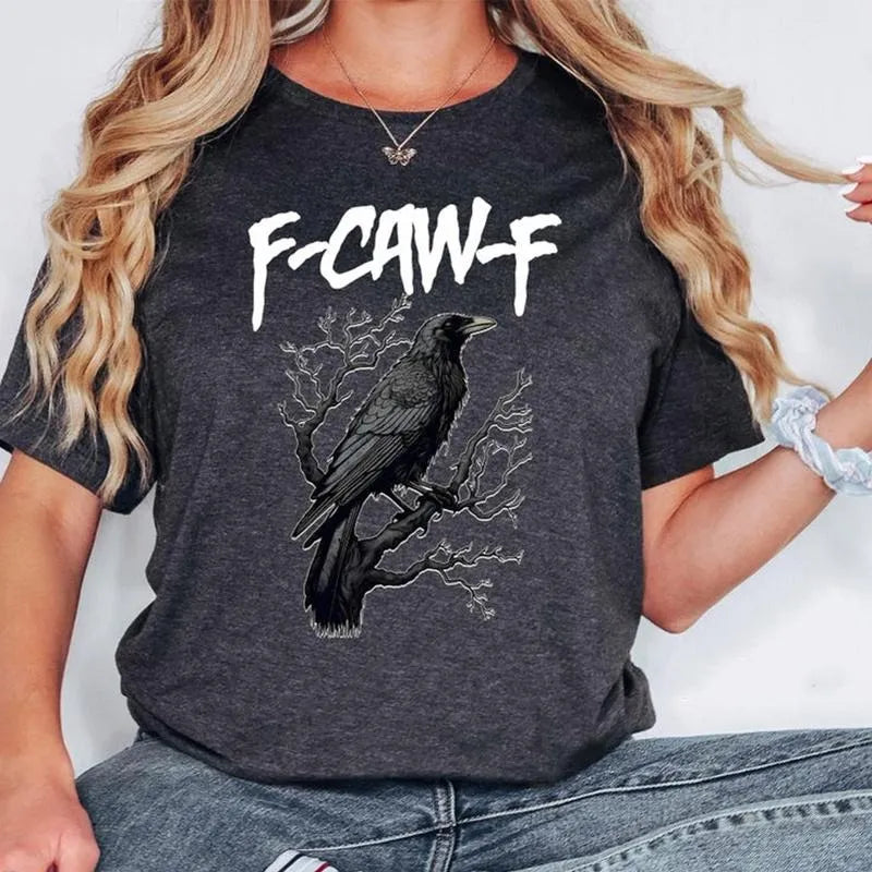 New Arrival -Unisex F-Caw-F Crow ShirtšBuy 2 Free Shipping