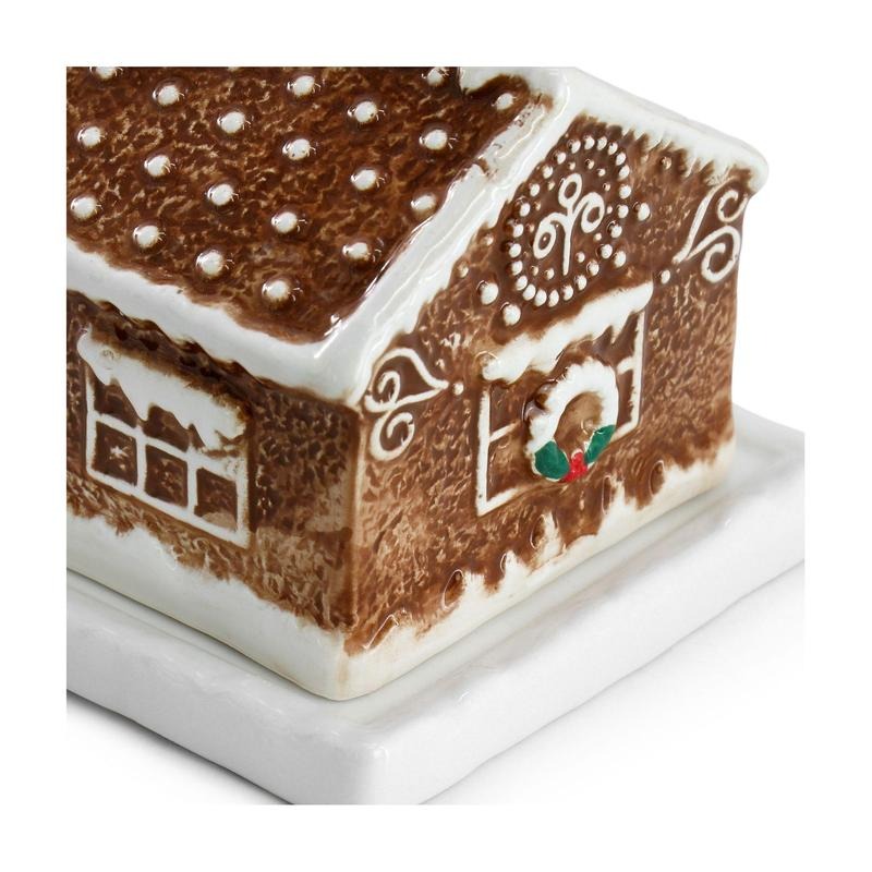 ✨Gingerbread House Butter Dish – A Holiday Must-Have for Every Kitchen! ✨