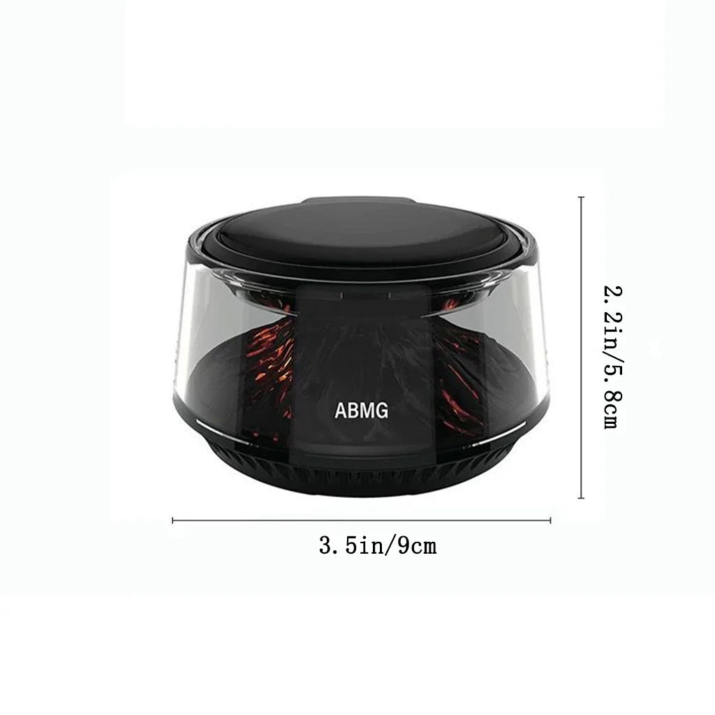 Solar-Powered Volcano & Glacier Car Air Freshener