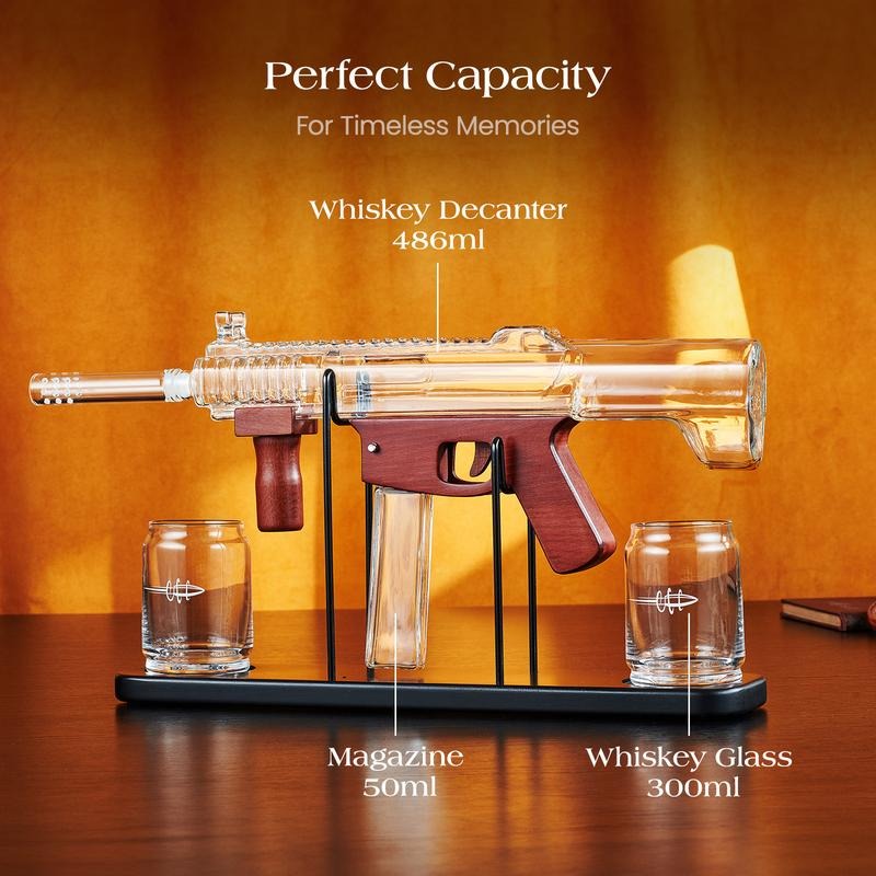 Gun Whiskey Decanter Set – Limited Edition