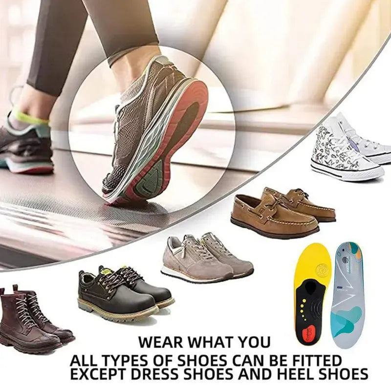 High Arch Support Orthotic Insoles