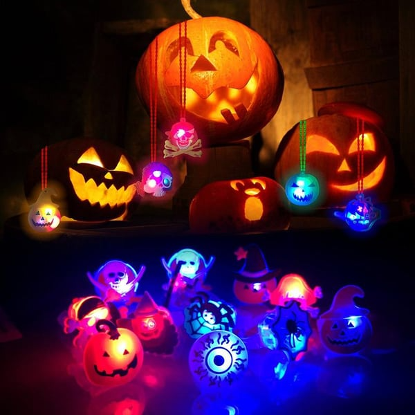 🎃 Hot Sale! 49% OFF –Halloween LED Glowing Rings 👻 Perfect Trick-or-Treat Alternative!