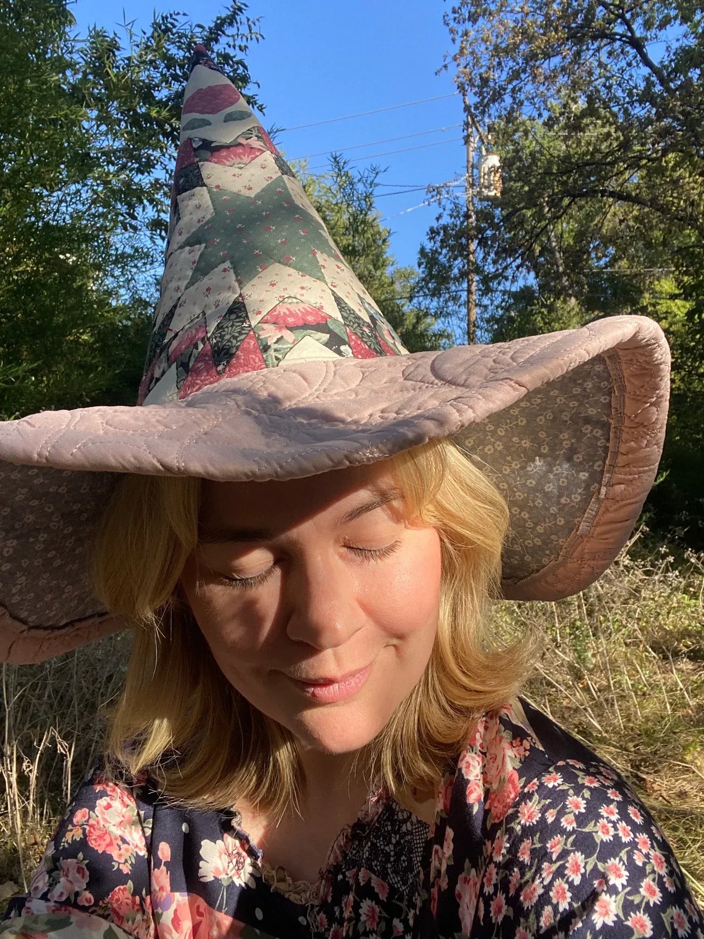 🔥Last Day 49% OFF - The Quilted Witch Hat | Handcrafted Folk Art Hat--BUY 2 FREE SHIPPING