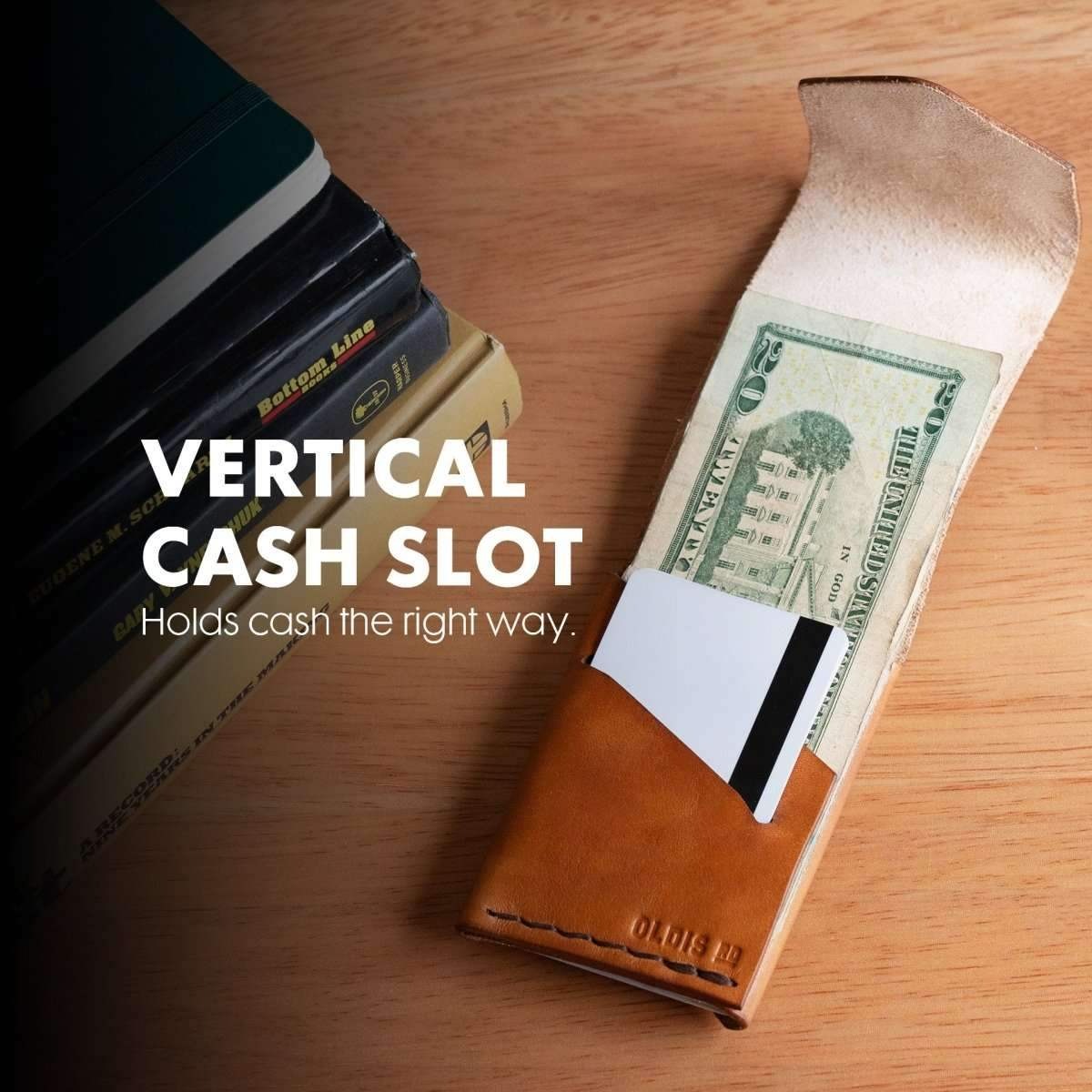 100% Handcrafted Genuine Leather Portable Wallet
