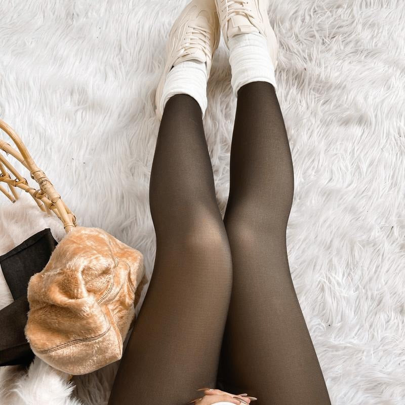 MAGIC FLEECE LINED LEGGINGS • CLOSED FOOT