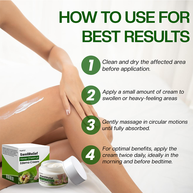 Puapo® SwellRelief Horse Chestnut Edema Cream