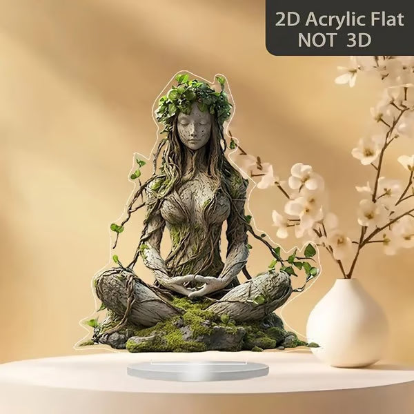 Bohemian goddess statue desktop decoration ornaments art style