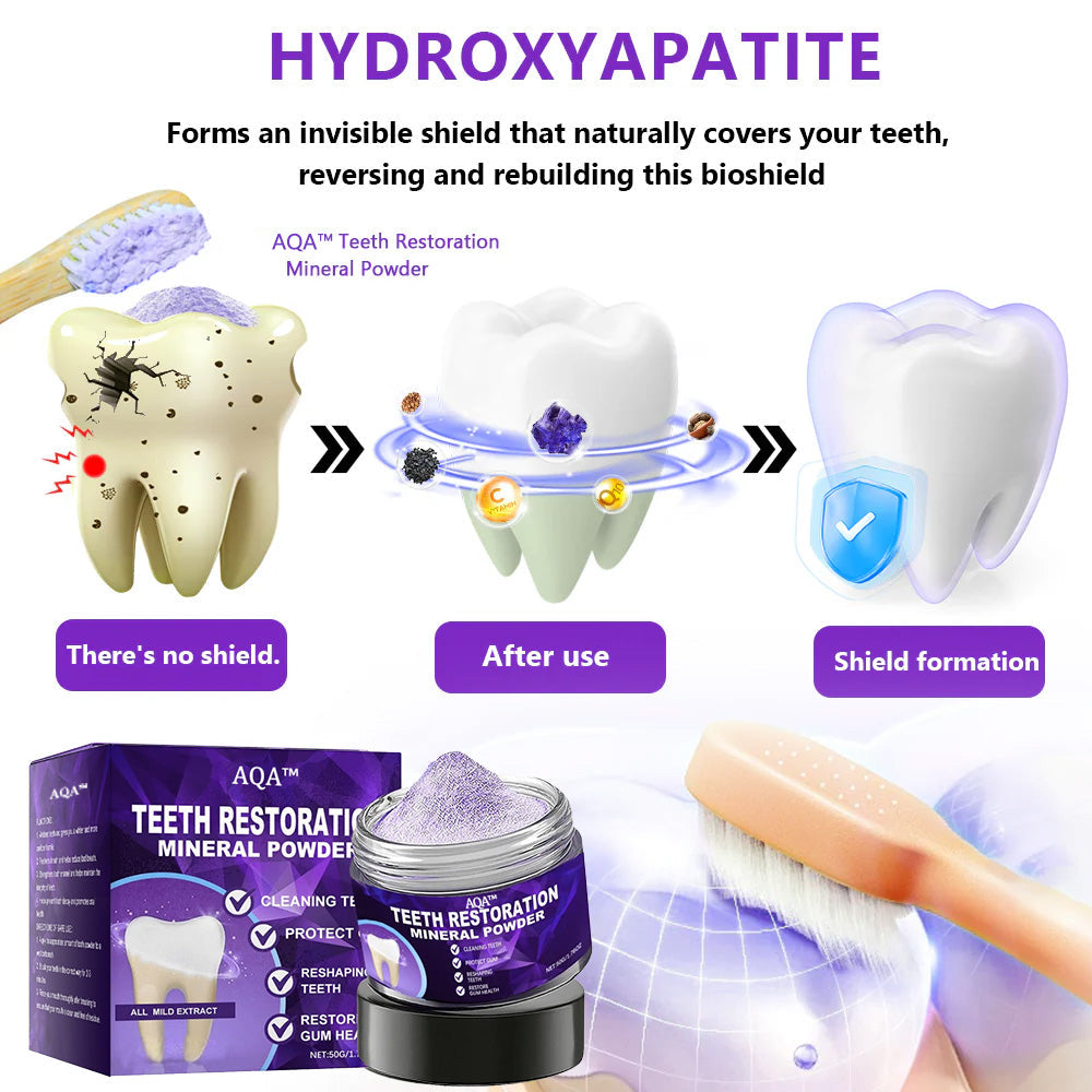 Natravor® Teeth Restoration Mineral Powder🦷(ADA recommended) (🎁Flash Sale - Don’t Miss Out)