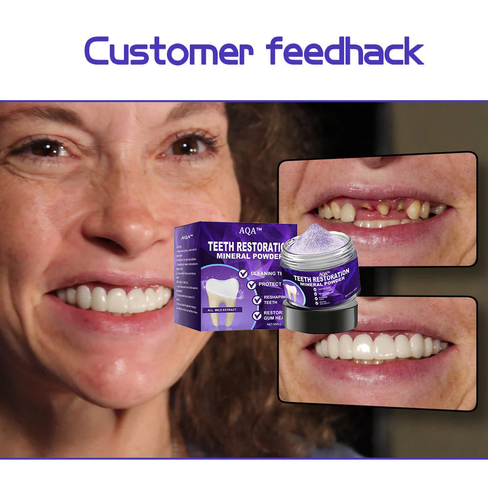 Natravor® Teeth Restoration Mineral Powder🦷(ADA recommended) (🎁Flash Sale - Don’t Miss Out)