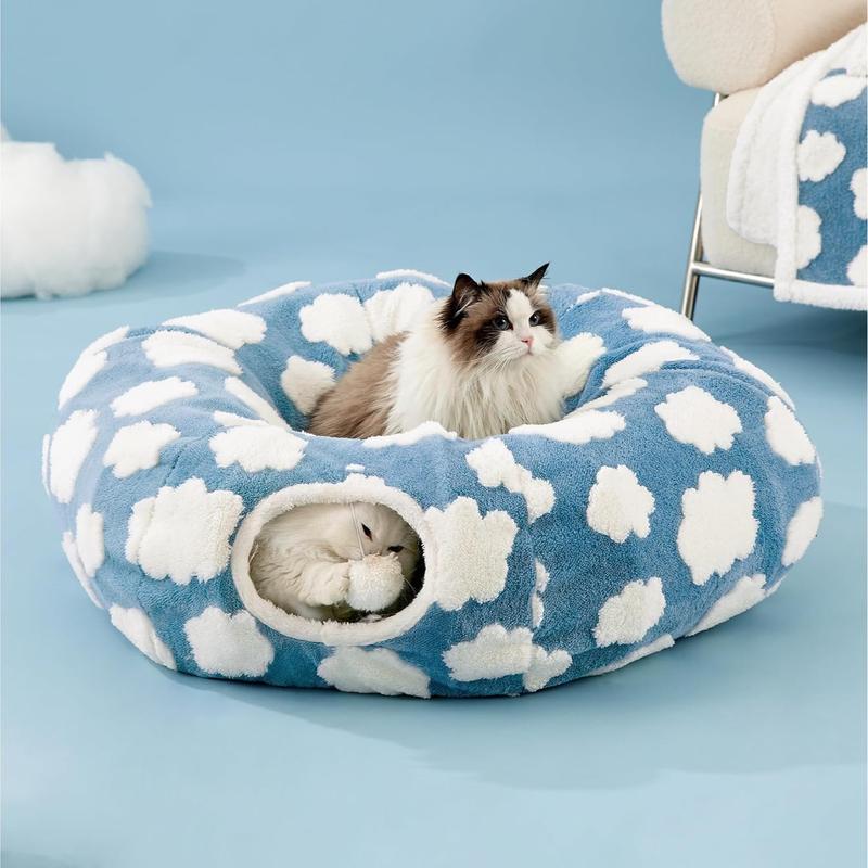 Lesure Cat Tunnel Bed — The Cutest Hideaway Your Kitty Will Ever Love! 🐱💤