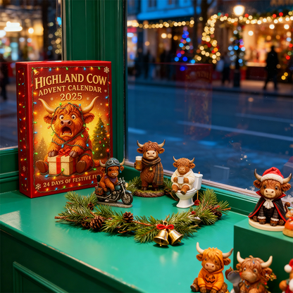 🐮2025 Highland Cow Advent Calendar 🎄✨