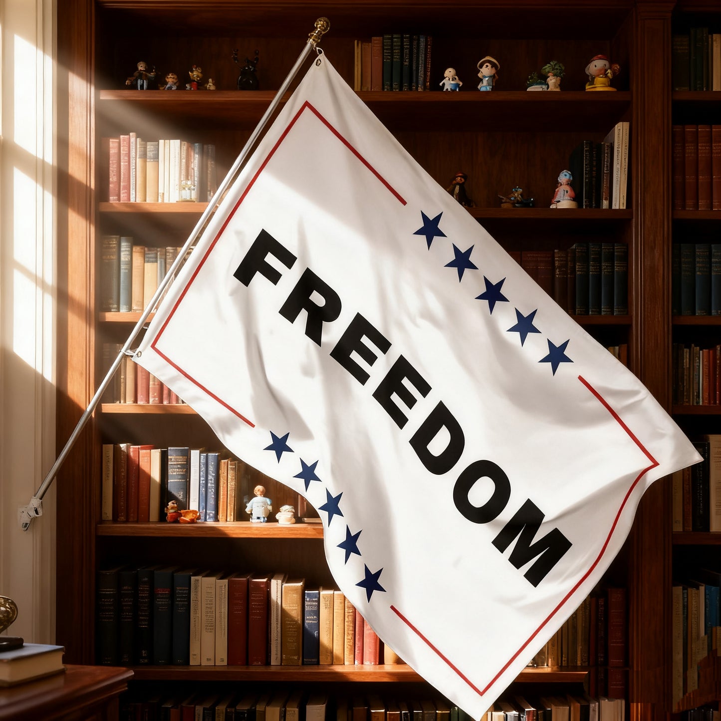 Freedom Flag Tribute to a Great Man