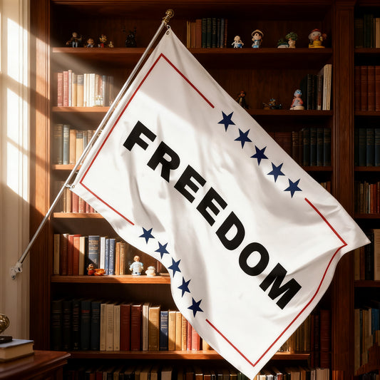Freedom Flag Tribute to a Great Man