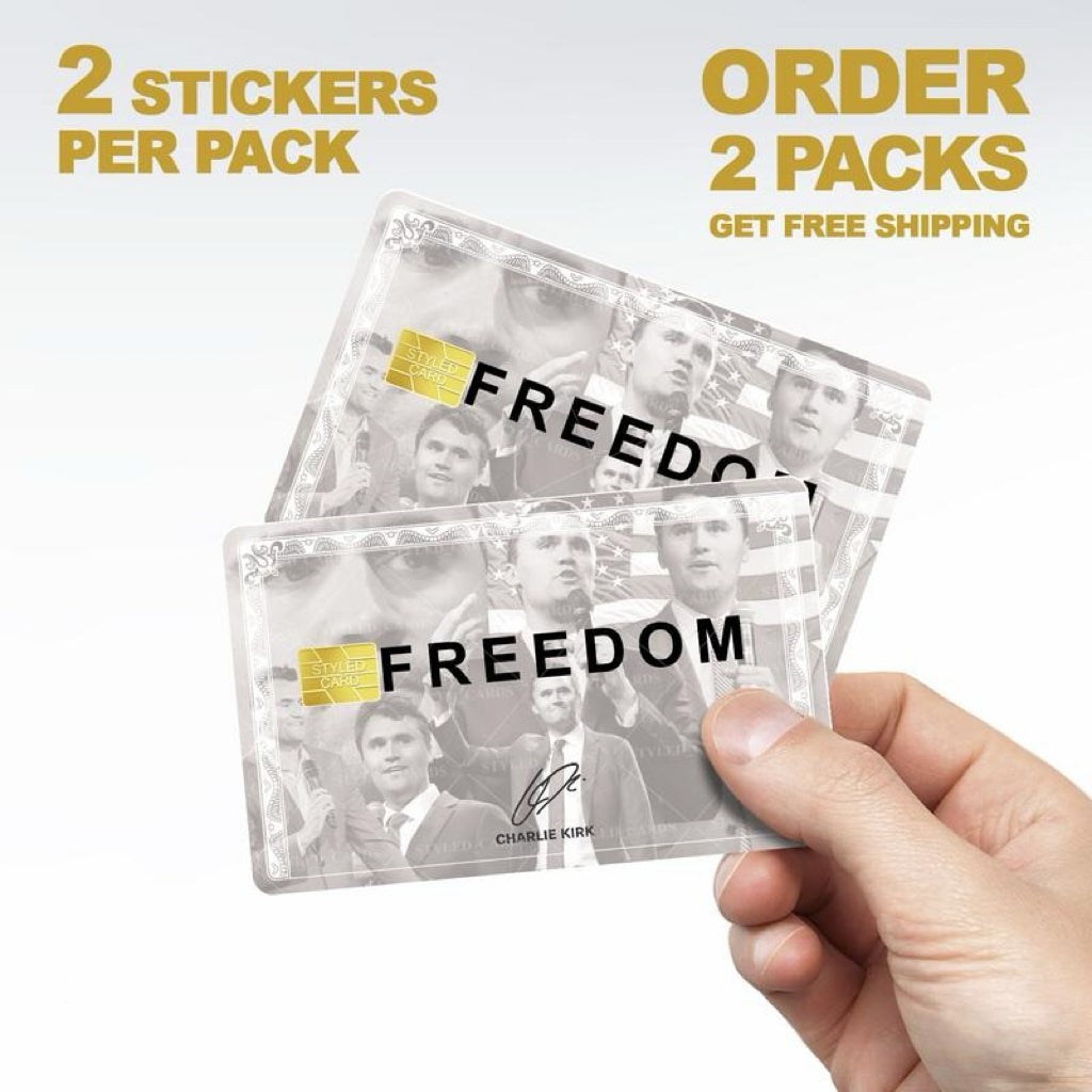 Debit Card Stickers Tribute to a Great Man