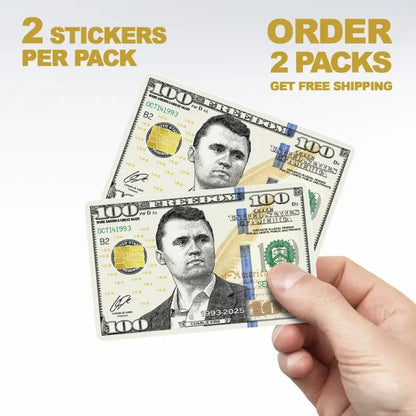 Debit Card Stickers Tribute to a Great Man