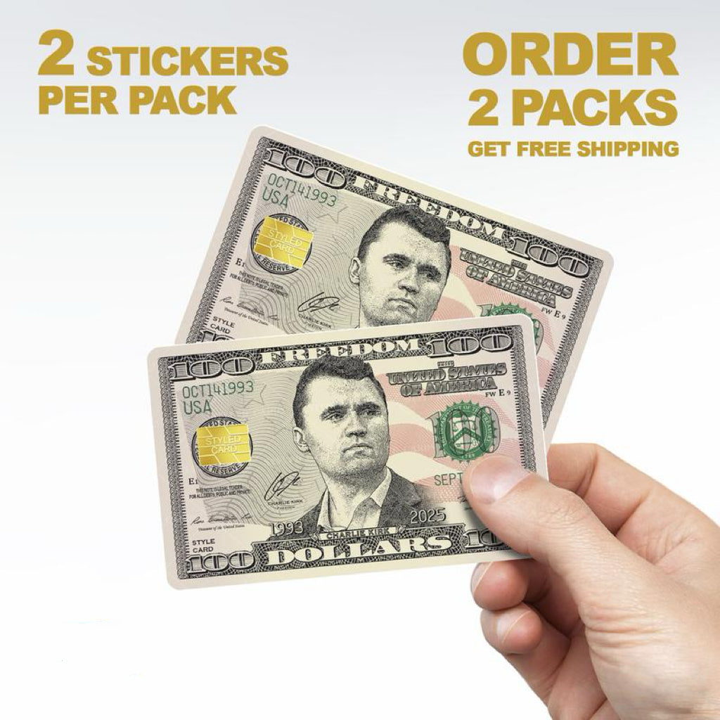 Debit Card Stickers Tribute to a Great Man