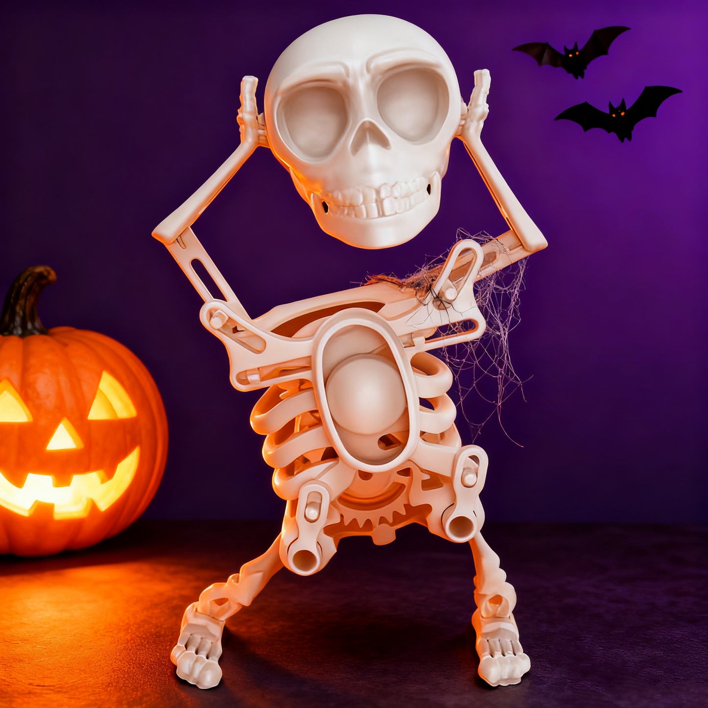 3D Swinging Dancing Skull