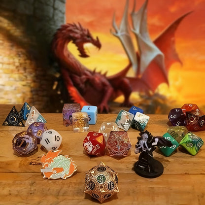 🎲Dice Advent Calendar - 24 Polyhedron Set for DND and RPG🎄