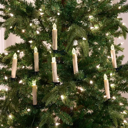 ✨Flash Sale🎄Set of 10 Clip-On Ivory Candles