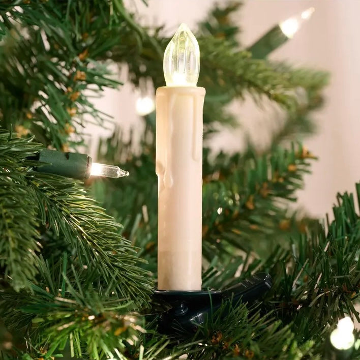 ✨Flash Sale🎄Set of 10 Clip-On Ivory Candles