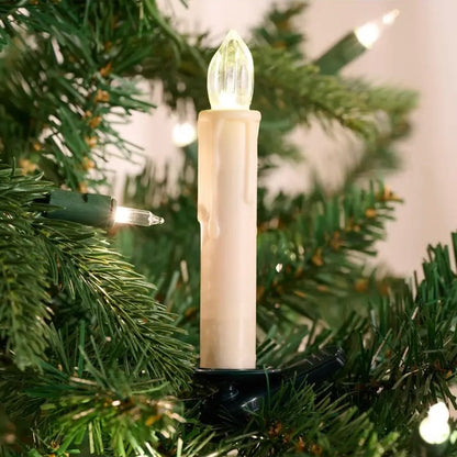 ✨Flash Sale🎄Set of 10 Clip-On Ivory Candles