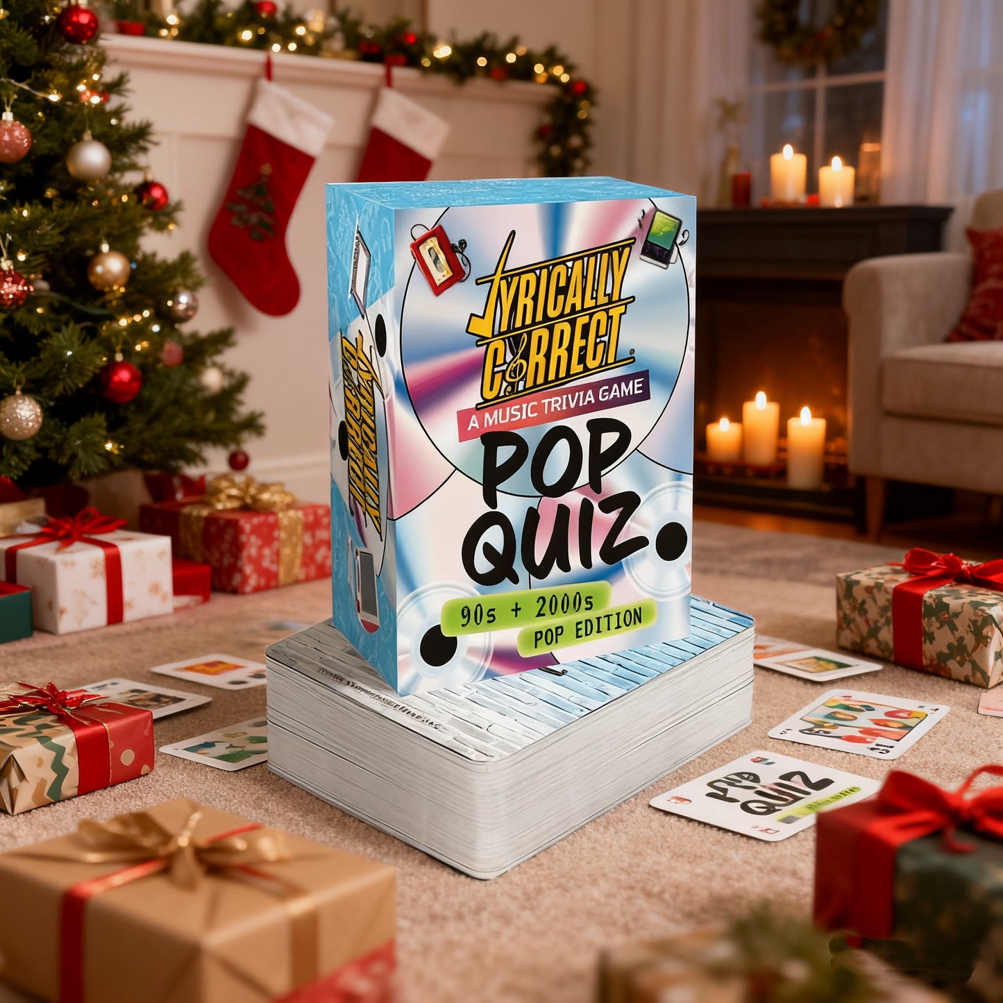 Lyrically Correct Pop Quiz 90s & 2000s Edition Music Trivia Game