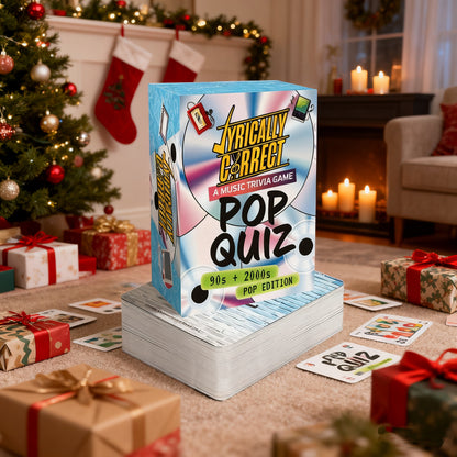 Lyrically Correct Pop Quiz 90s & 2000s Edition Music Trivia Game