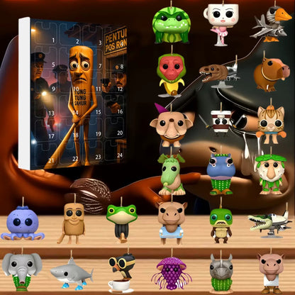 🎁2025 Tung Tung Tung Sahur Italian Brainrot Countdown 24Days Advent Calendar