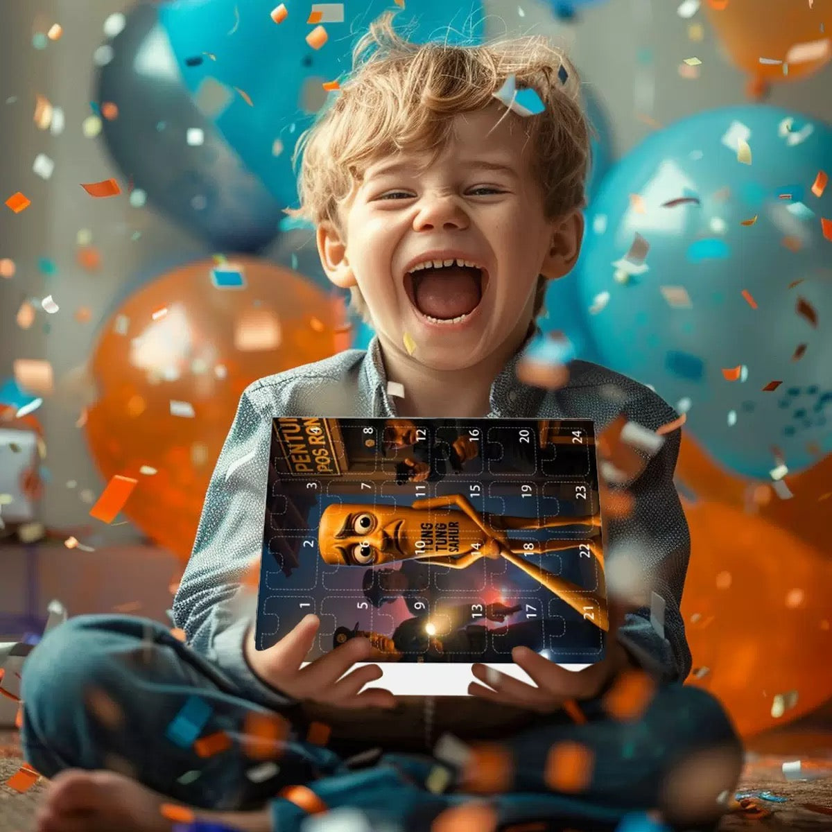 🎁2025 Tung Tung Tung Sahur Italian Brainrot Countdown 24Days Advent Calendar