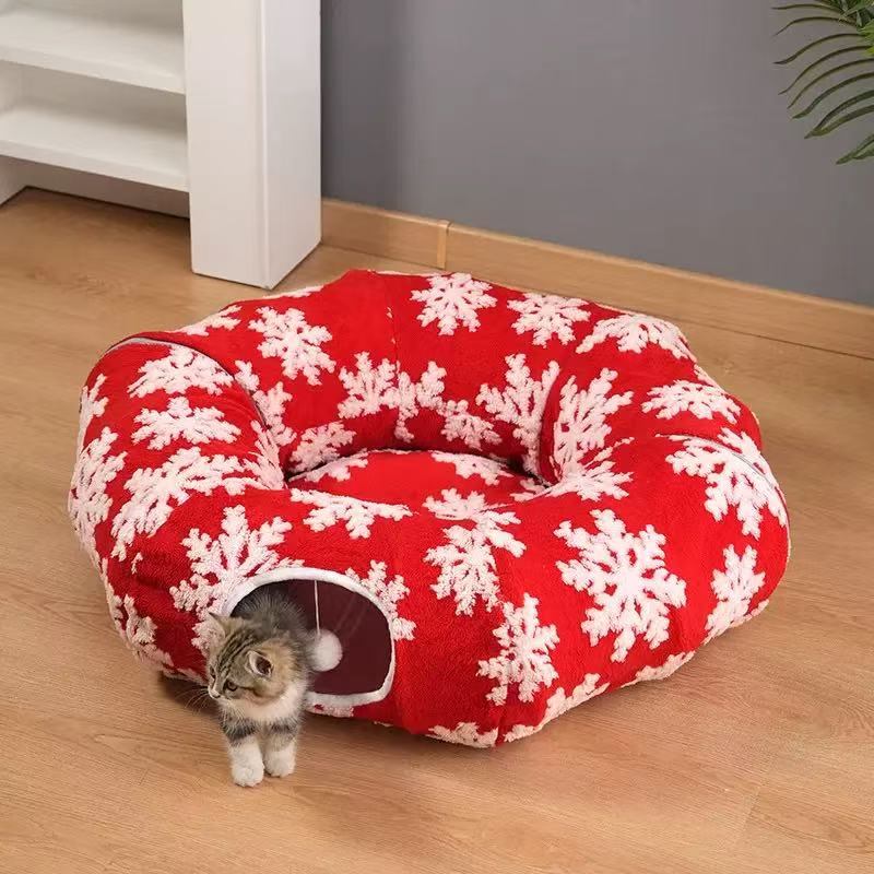 Lesure Cat Tunnel Bed — The Cutest Hideaway Your Kitty Will Ever Love! 🐱💤