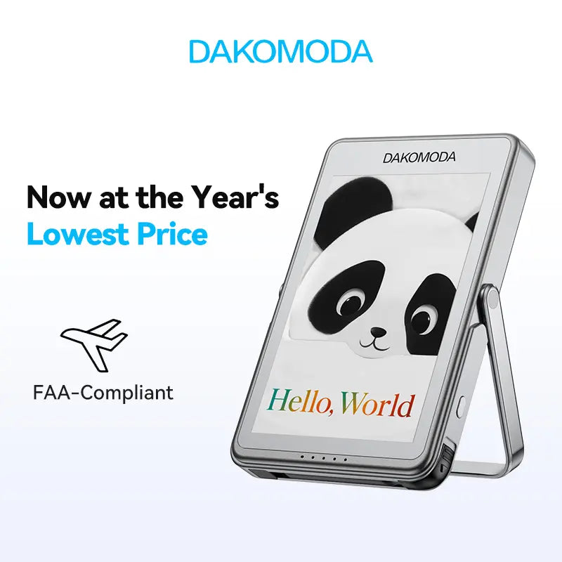 E-Ink Photo Display Power Bank 5000mAh