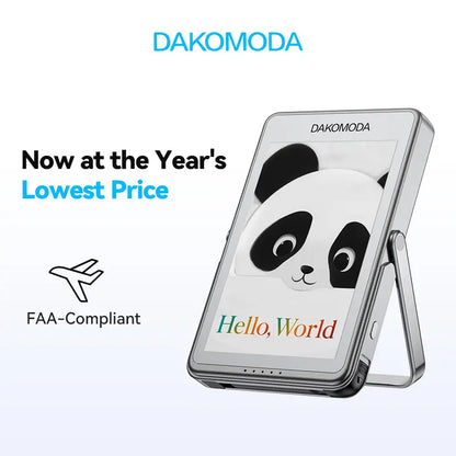 E-Ink Photo Display Power Bank 5000mAh