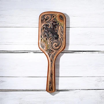 Handcrafted Genuine Leather Comb