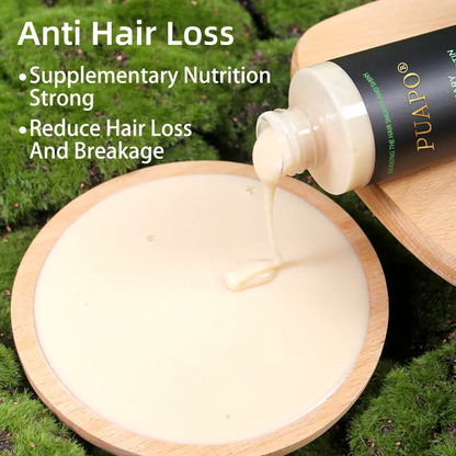 🌿 PUAPO® Natural Rosemary Anti-Hair Loss Set – Stop Shedding, Start Growing! 💆‍♀️✨