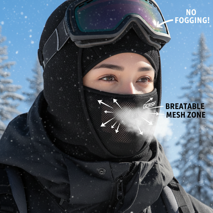 Outdoor Winter Warm Hat Neckband Integrated