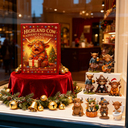 🐮2025 Highland Cow Advent Calendar 🎄✨