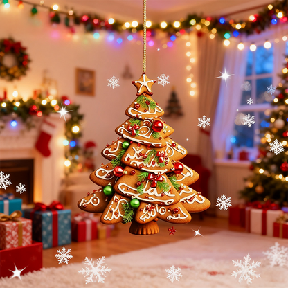 Rockin' Around The Guitar Christmas Tree Ornament