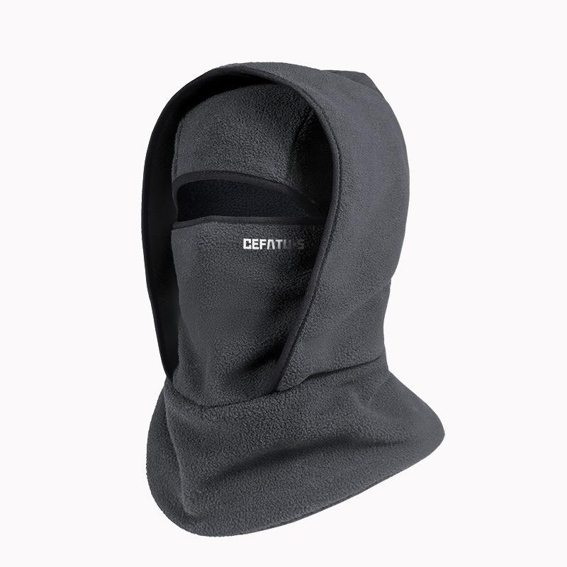 Outdoor Winter Warm Hat Neckband Integrated
