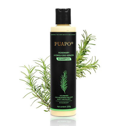 🌿 PUAPO® Natural Rosemary Anti-Hair Loss Set – Stop Shedding, Start Growing! 💆‍♀️✨