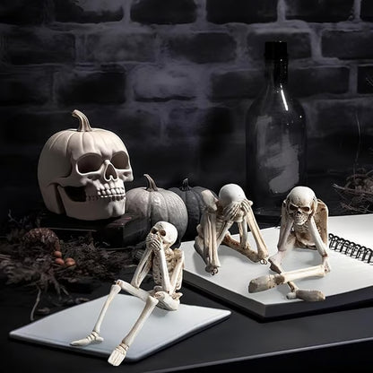 🎃💀 Halloween decoration indoor skeleton statue