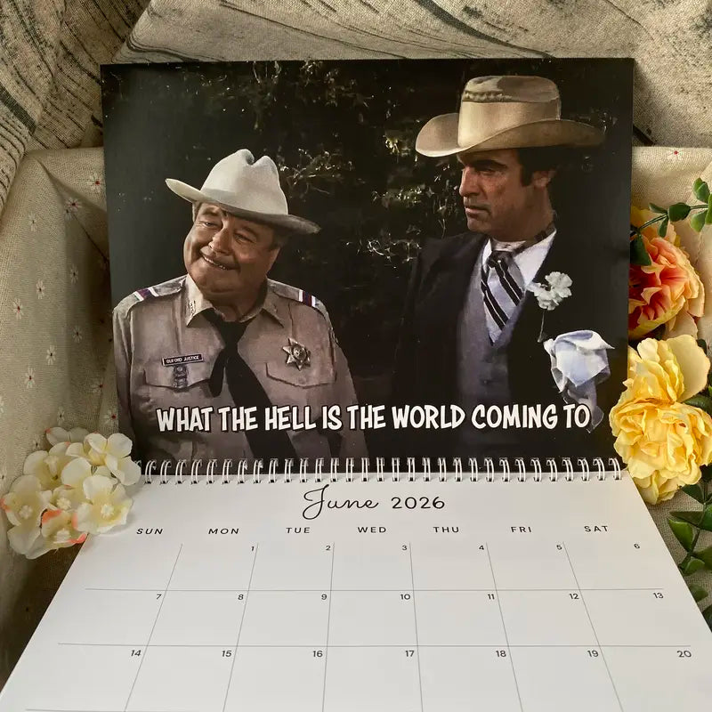 Sheriff Buford Inspired Wall Calendar 2026