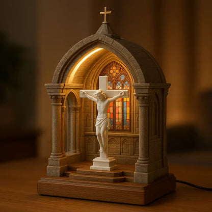 🎁🔥Virgin Mary LED Devotional Table Lamp - ⌛Limited Handmade Series